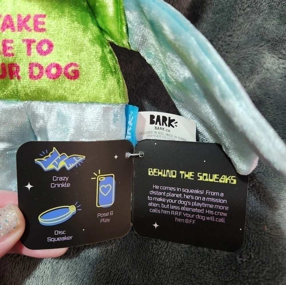 Bark Box A.R.F. (Alien Retriever Friend) sz L